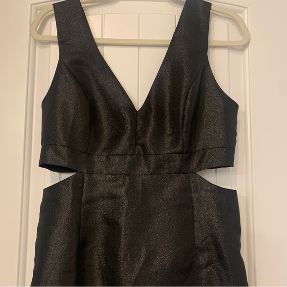 DO & BE Black Shimmer Mini Dress - Picture 2 of 12